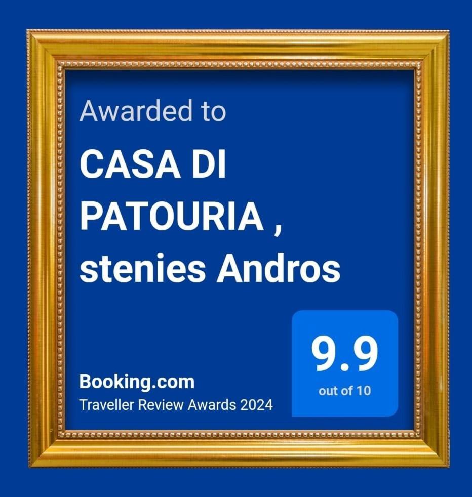 Casa Di Patouria , Stenies Andros Apikia  Bagian luar foto